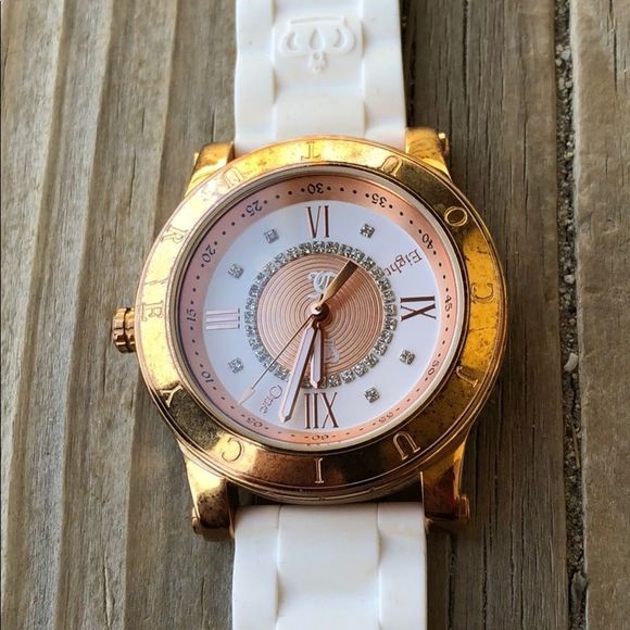 Juicy Couture Accessories - Juicy Couture Limited Edition Rose Gold Watch! GUC